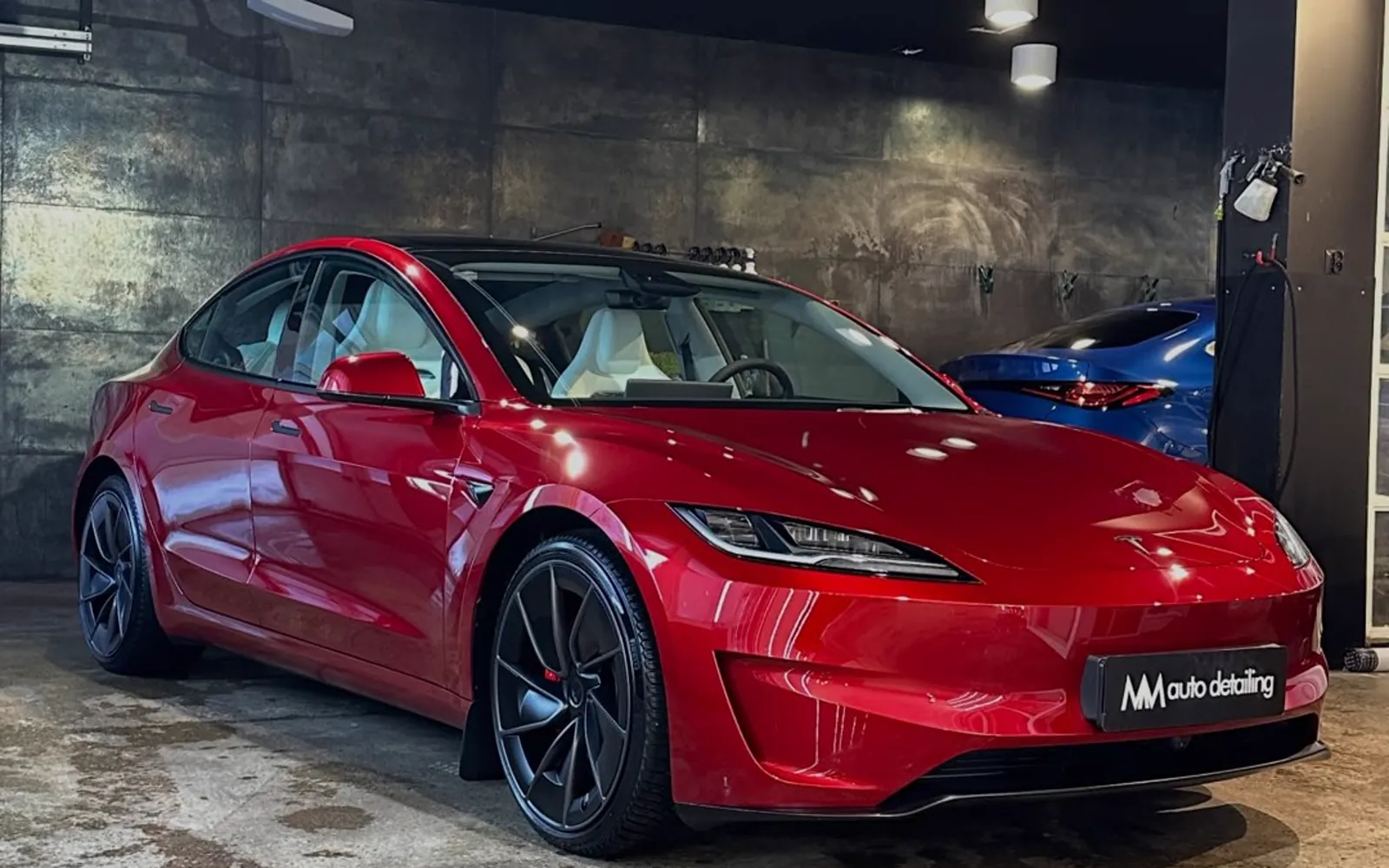 Tesla Model 3 Performance w studiu MM Auto Detailing
